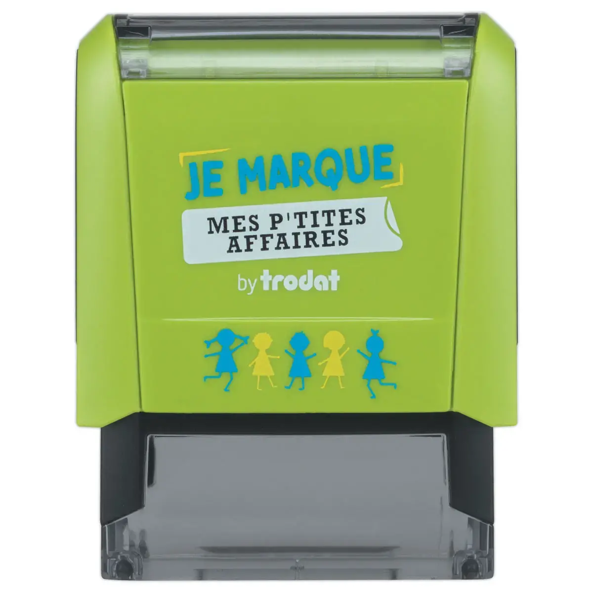 Tampon Je marque mes p'tites affaires Typo TRODAT photo du produit