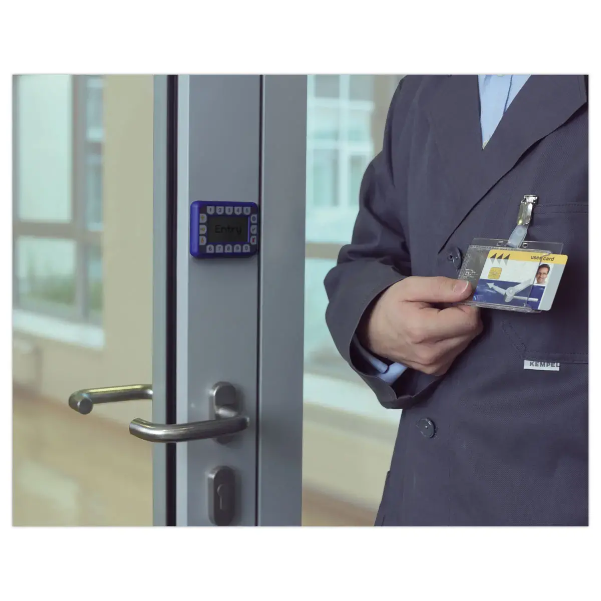 25 Porte-cartes magn&eacute;tiques avec clip - 2 cartes - Durable photo du produit