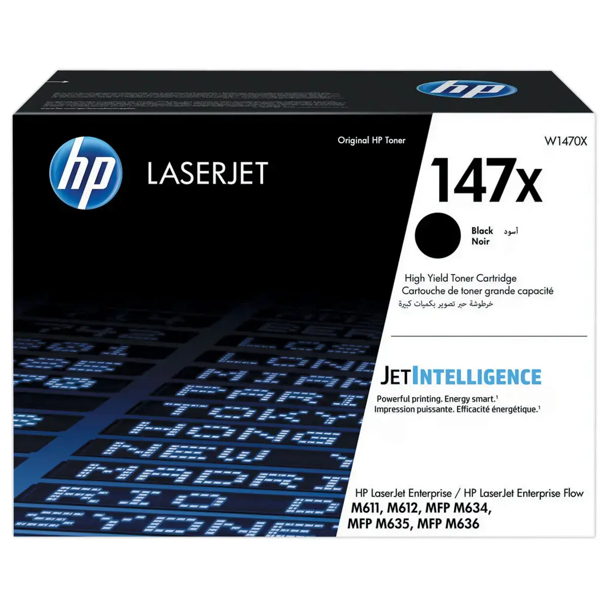 Toner 147 - Noir - HP photo du produit
