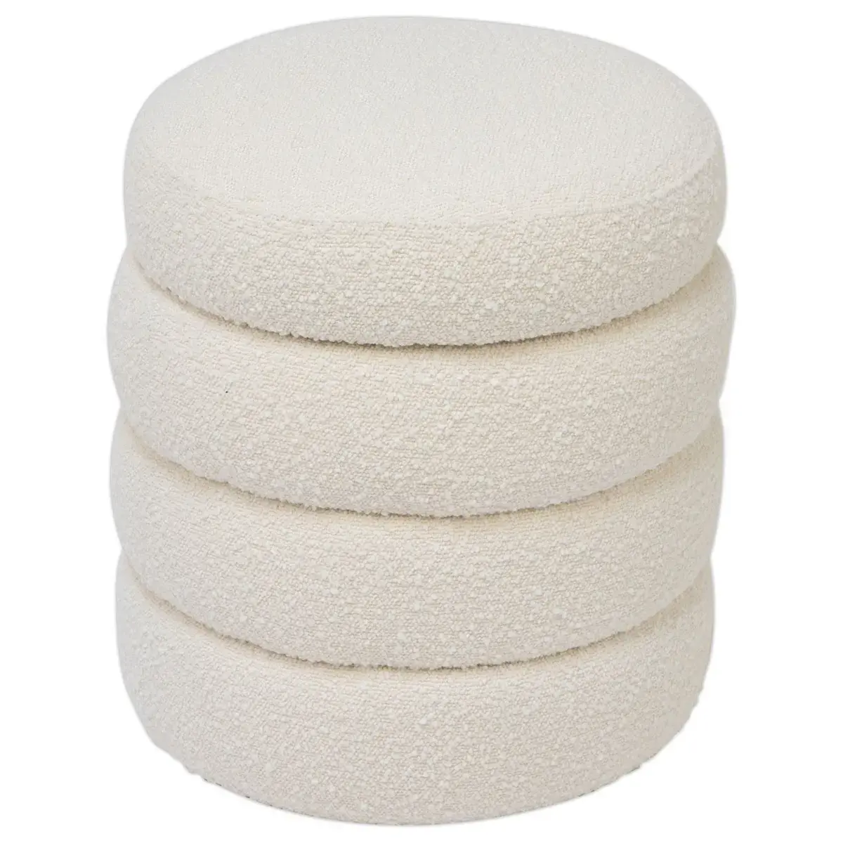 Pouf rangement bouclette photo du produit