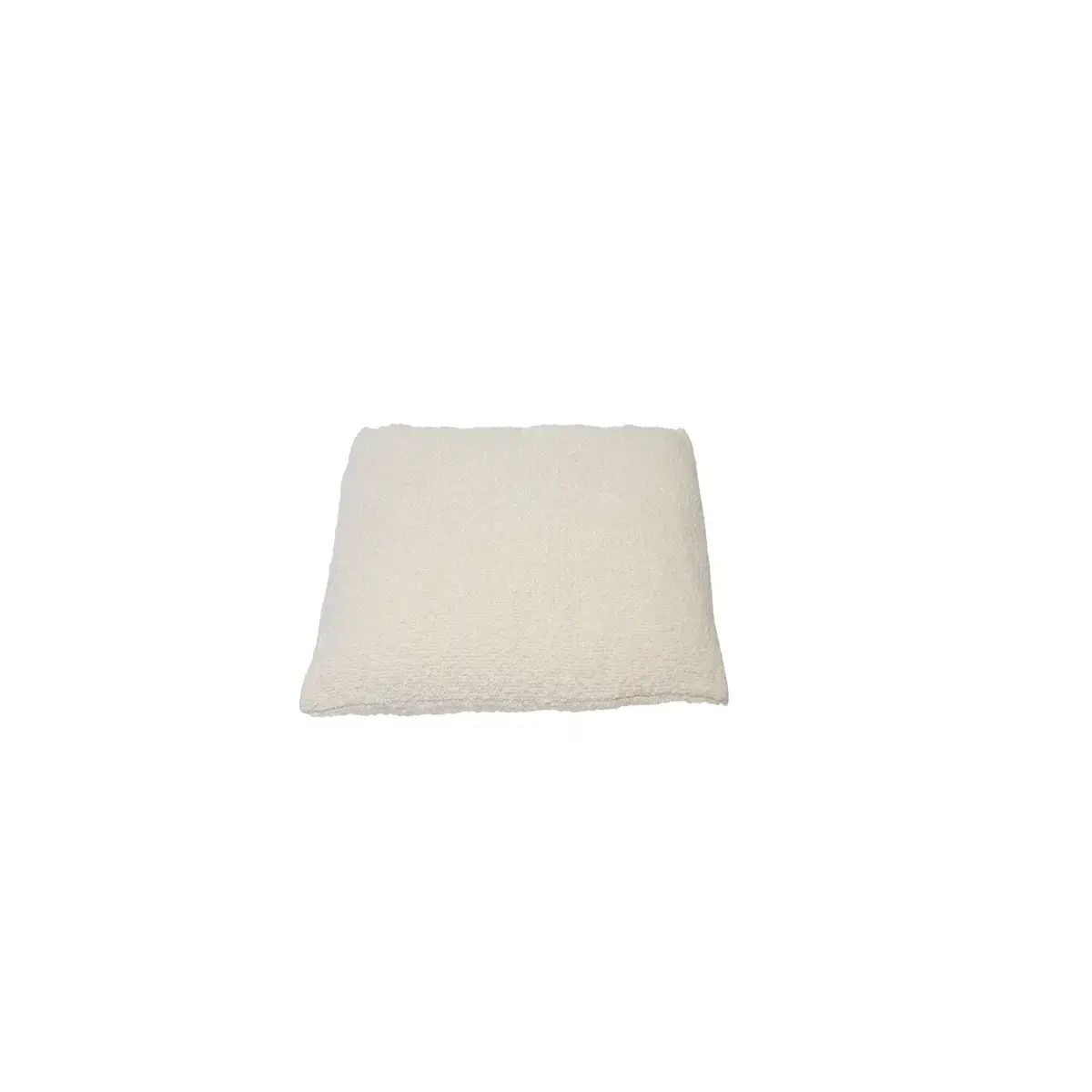 Coussin carré écru photo du produit