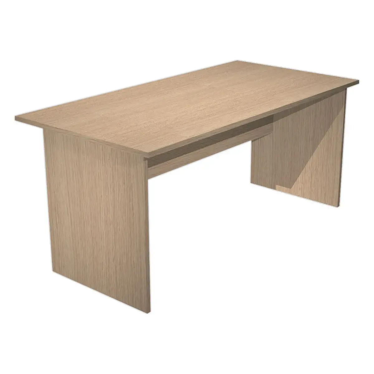 Bureau ROME panneau 160 - Chêne photo du produit