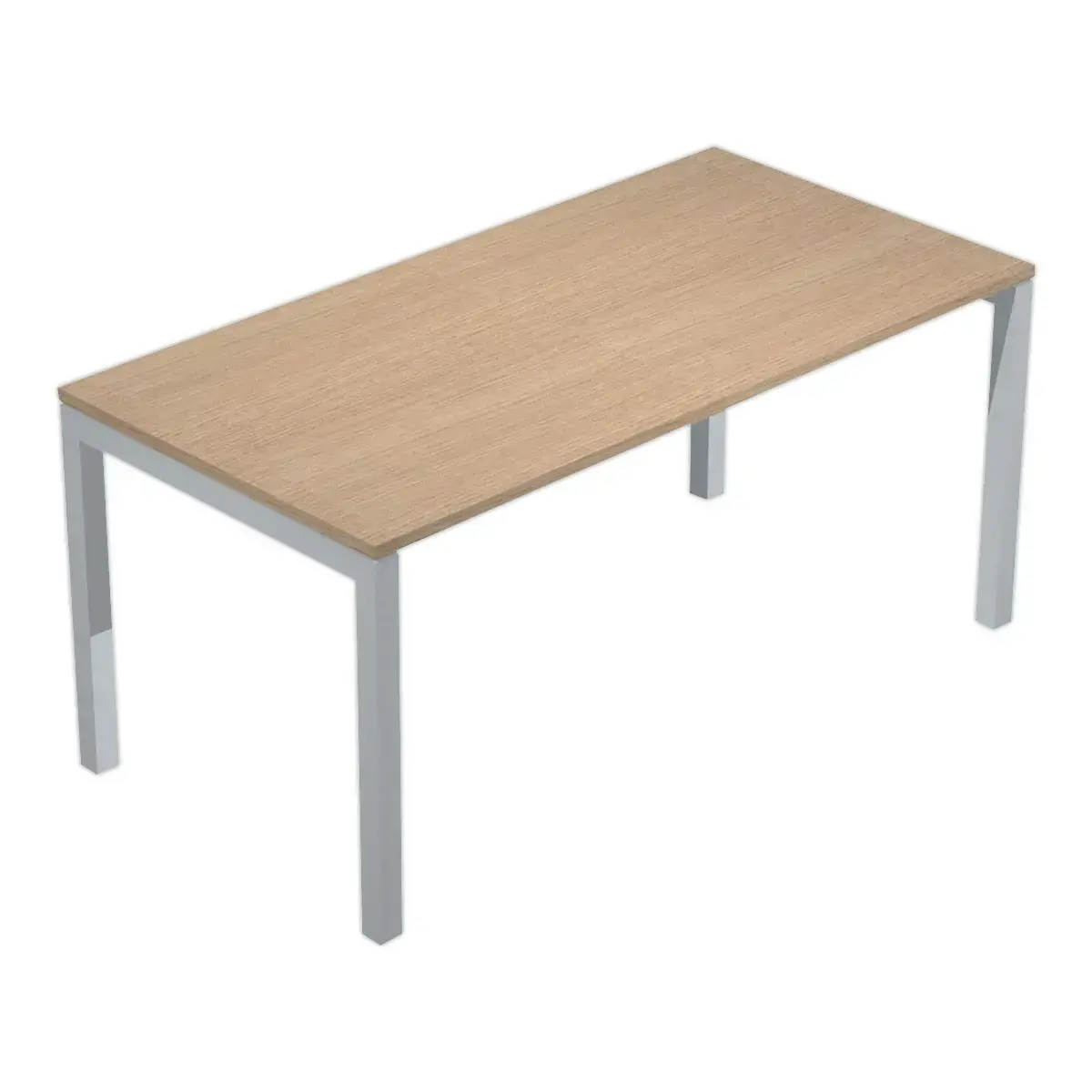 Bureau CAPRI pieds arche 140 - Chêne photo du produit