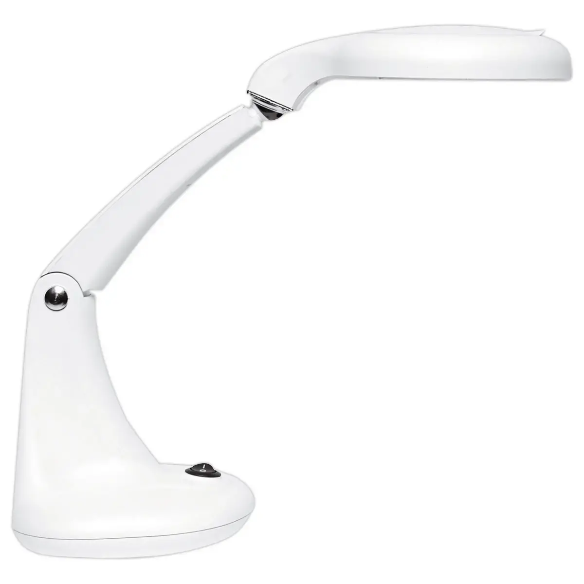 Lampe de bureau avec loupe Unilux - Blanc photo du produit