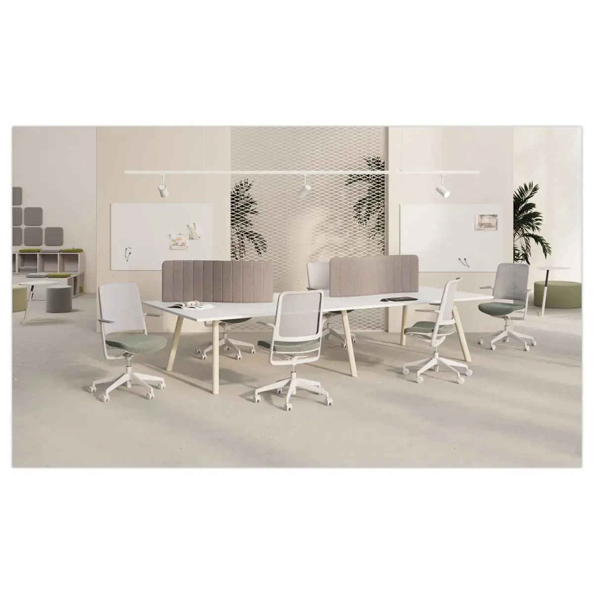 Cloisonette modulable L175 beige photo du produit