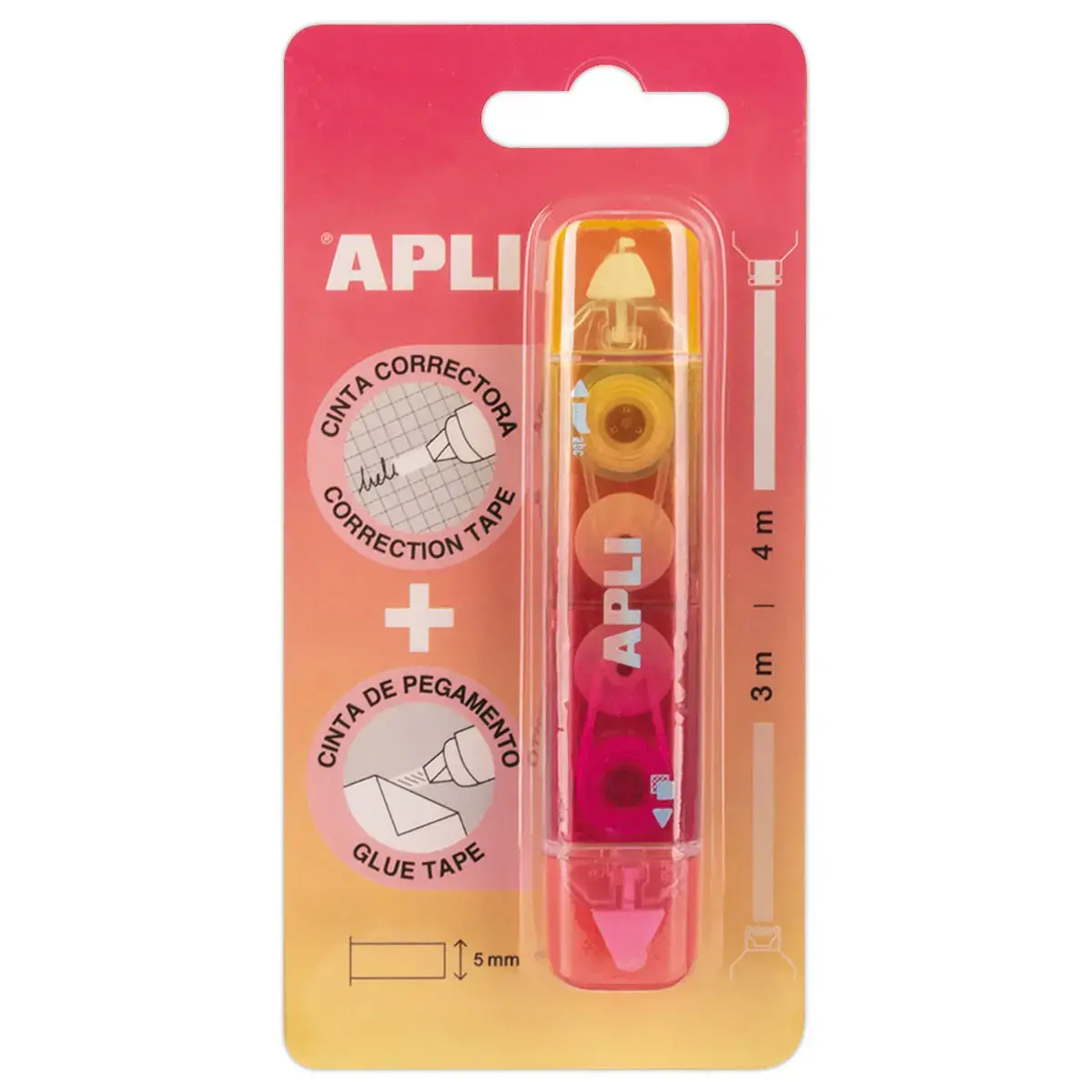 Blister correcteur & adh&eacute;sif 2 en 1 photo du produit