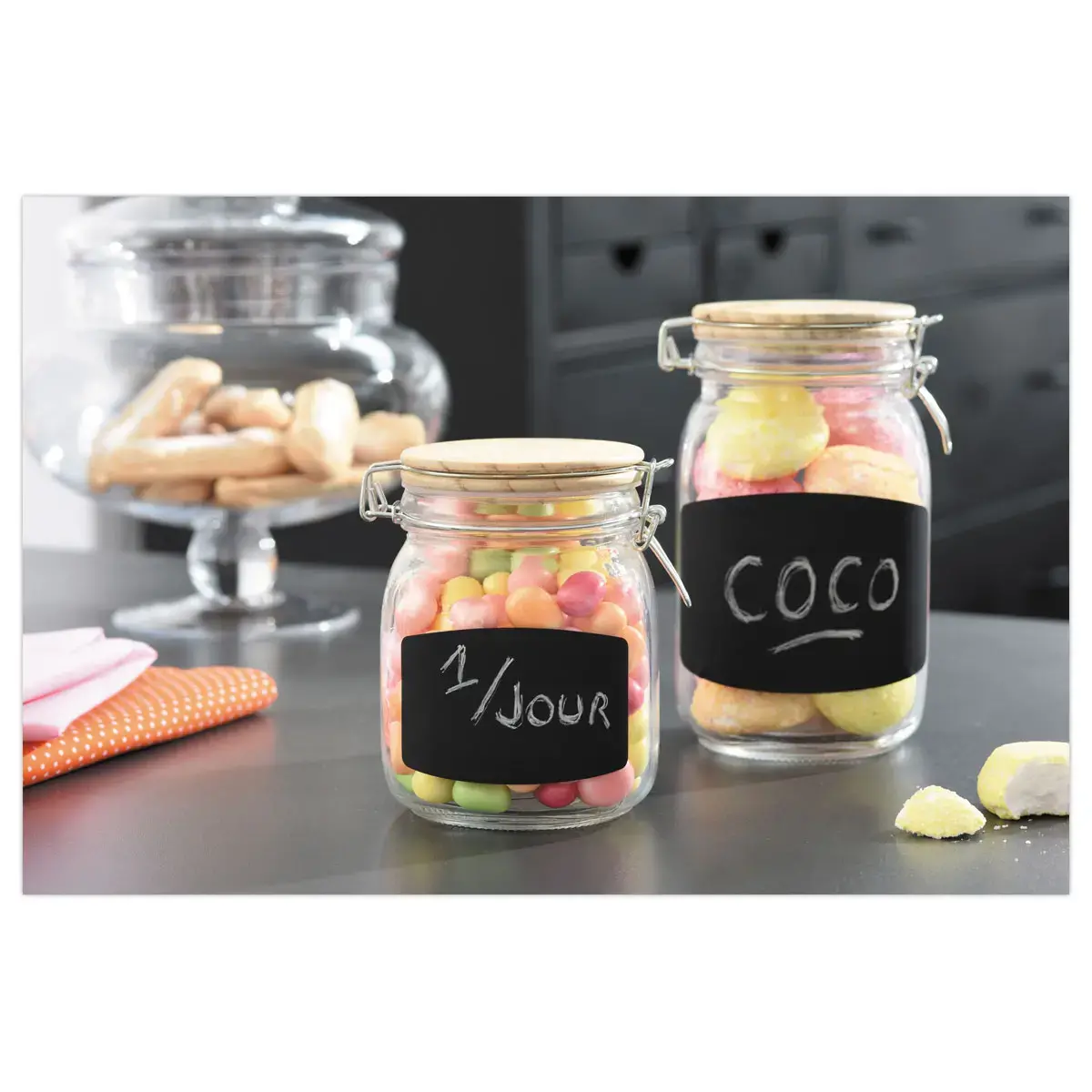30 Paquets de 10 étiquettes ardoise 95x63mm photo du produit