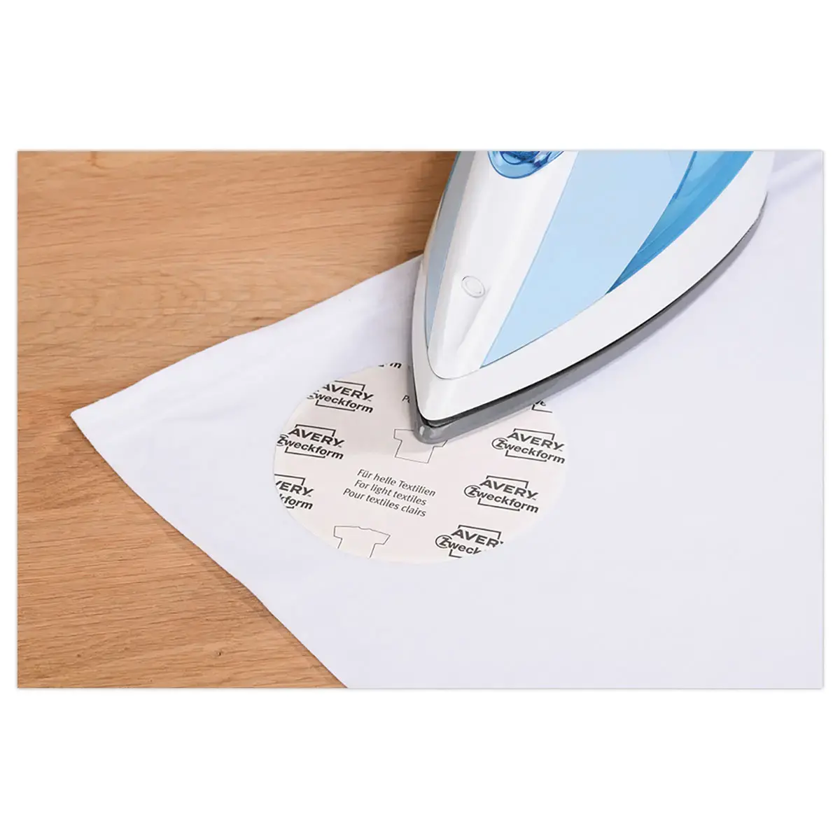 15 Feuilles transfert textile blanc ou clair A4 laser photo du produit