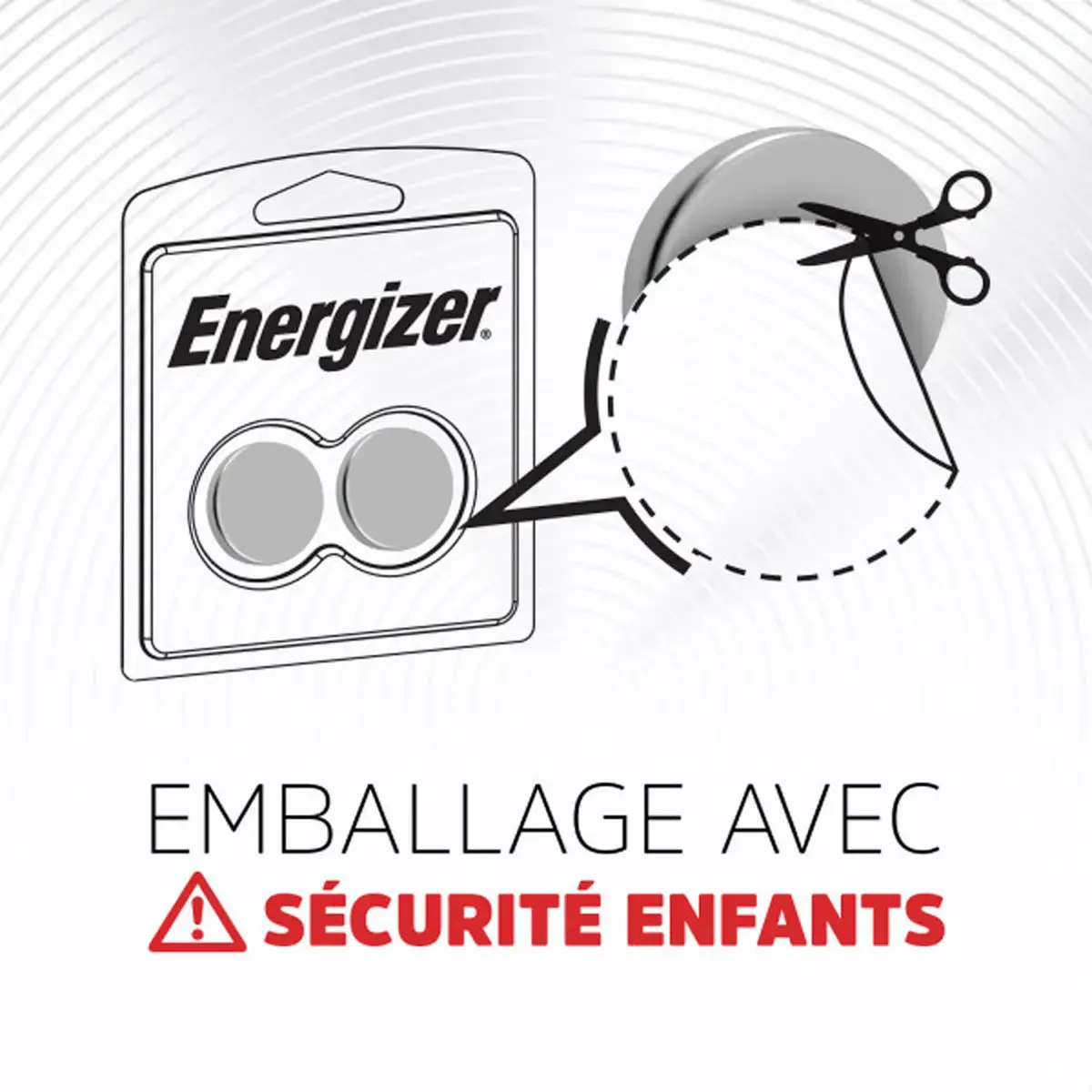 Pile Lithium CR1216 miniature Energizer photo du produit