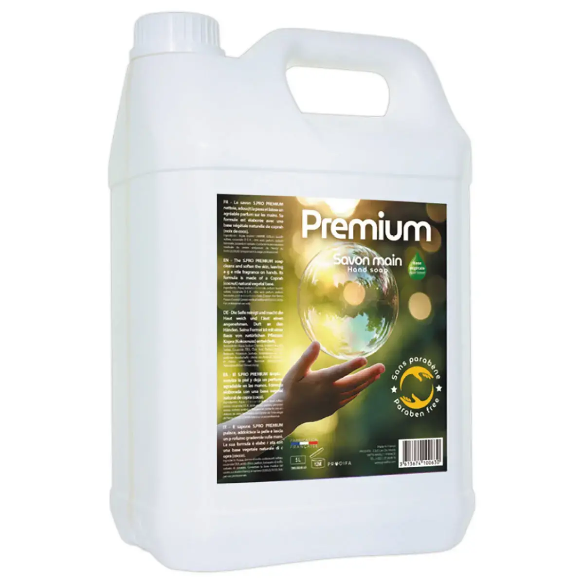 Lotion lavante mains Spro Premium bidon 5L photo du produit