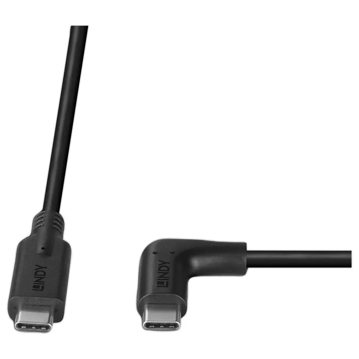 Câble USB 3.2 Type C coudé 10Gbit/s 0.5m photo du produit