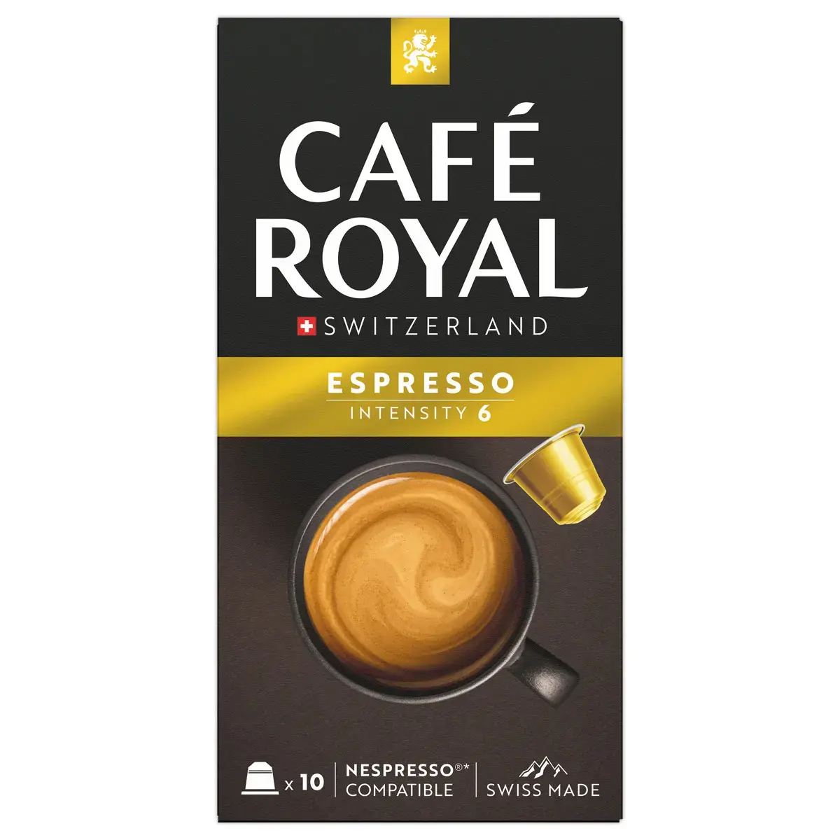 10 Capsules de caf&eacute; Cafe Royal Espresso - Compatibles Nespresso photo du produit