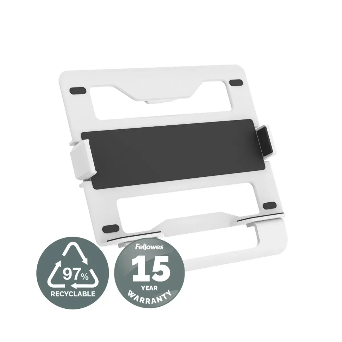 Support PC portable pour bras Tallo - Blanc - Fellowes photo du produit