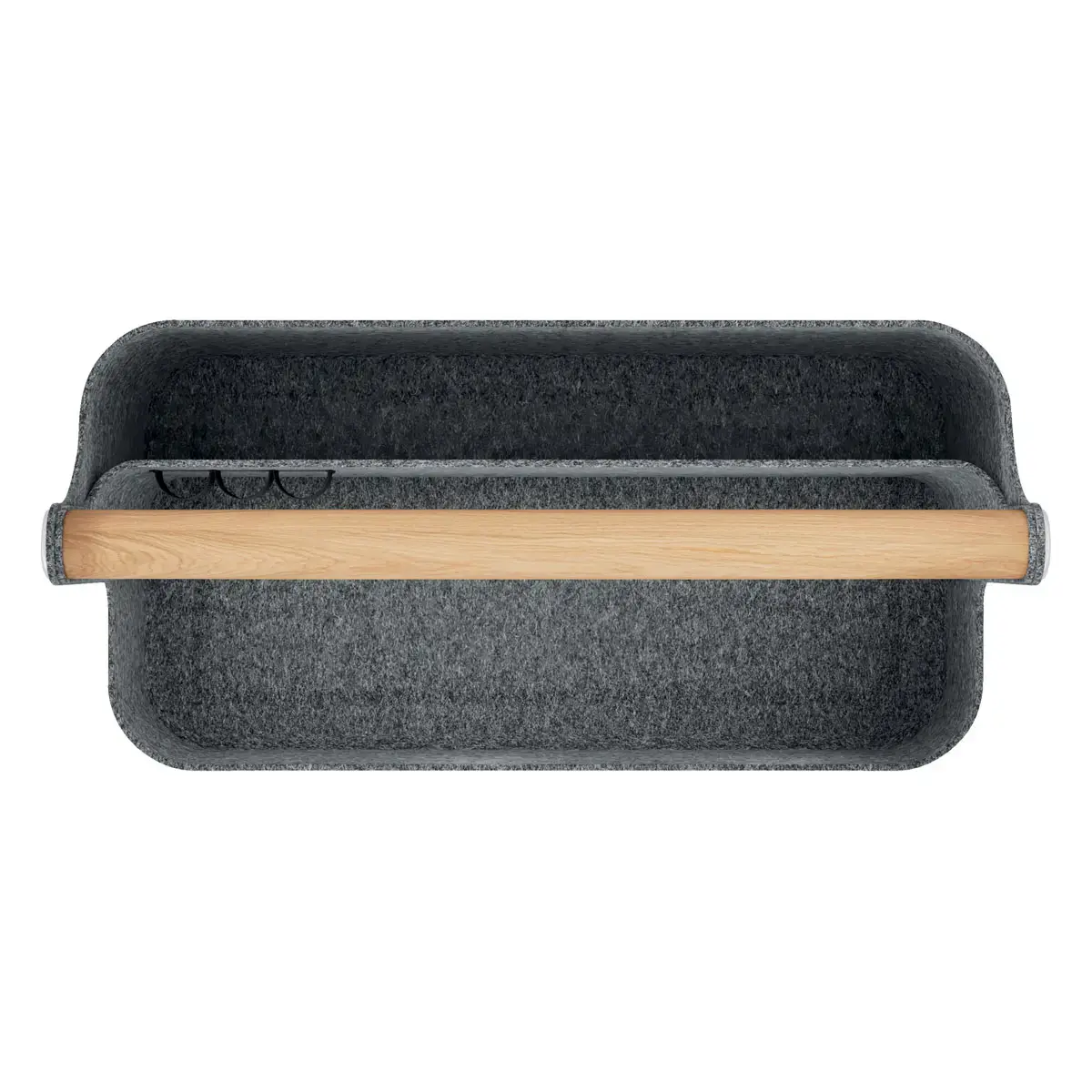 Organiseur de bureau portable - Avec poignée - Gris foncé - Leitz photo du produit