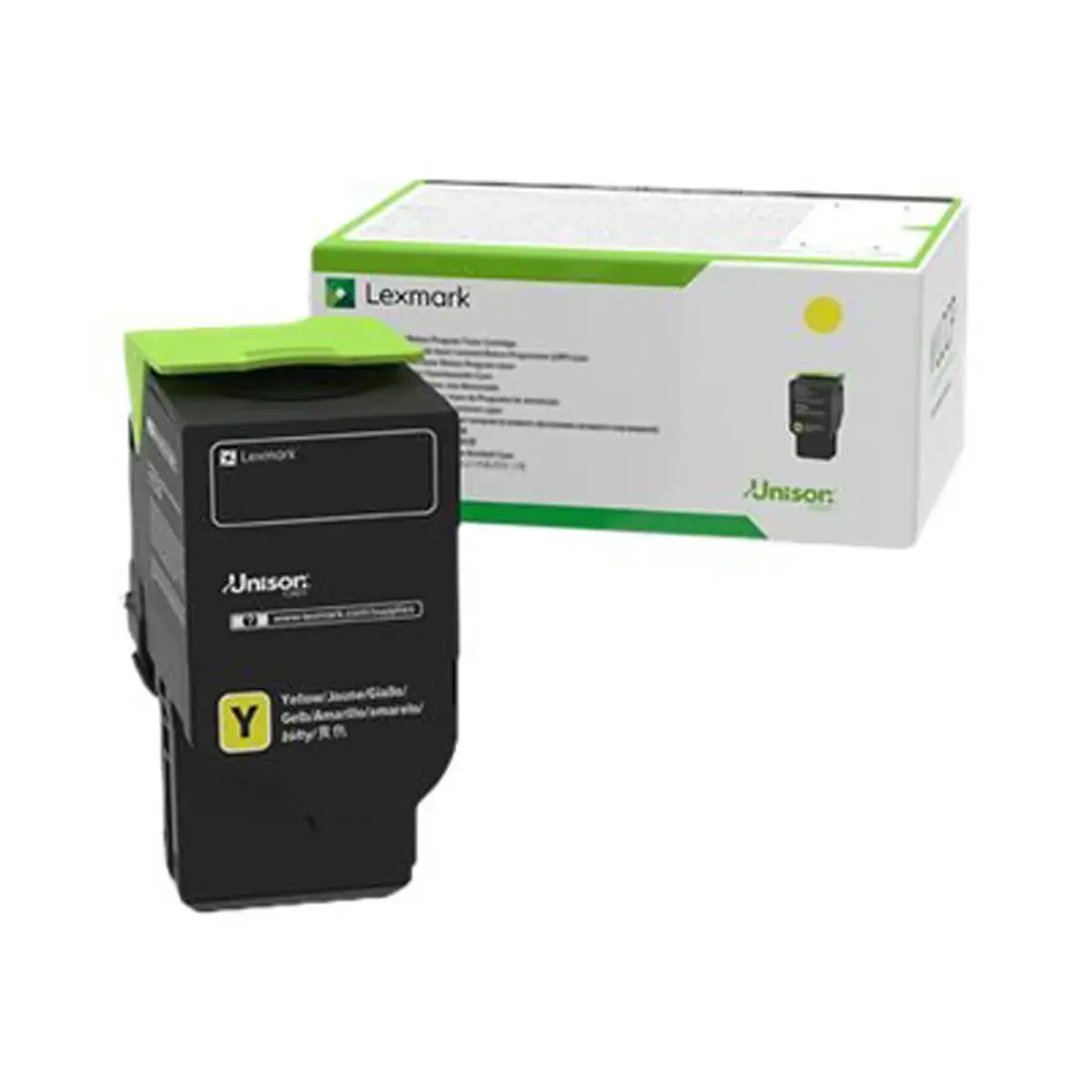 Toner 78C2XYE - Jaune - Lexmark photo du produit