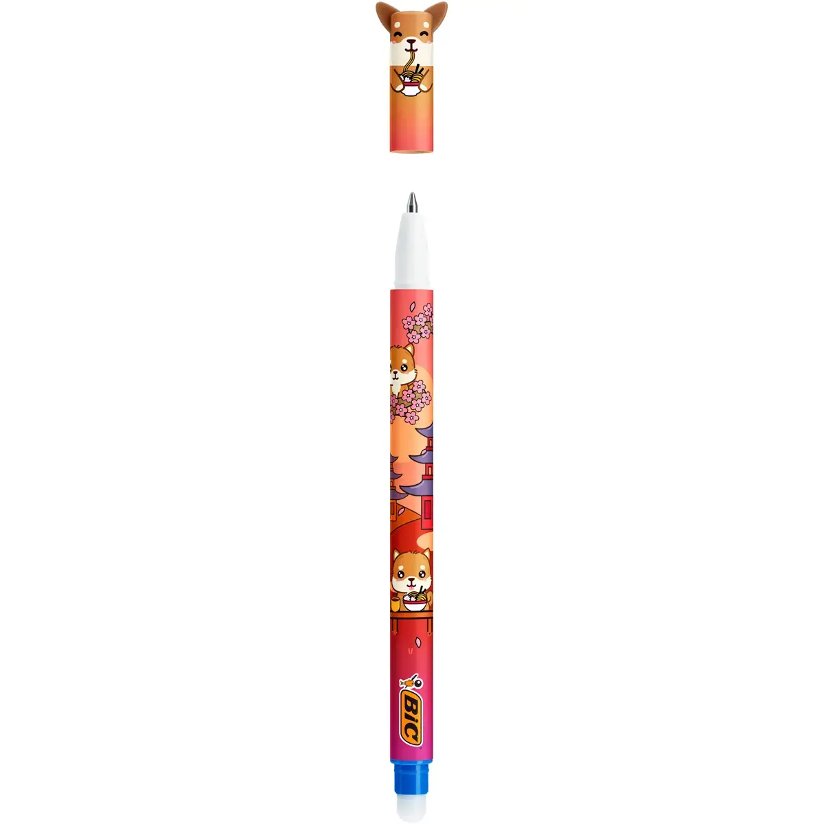Stylo gel effaçables - Collection Vibbies - Bic photo du produit