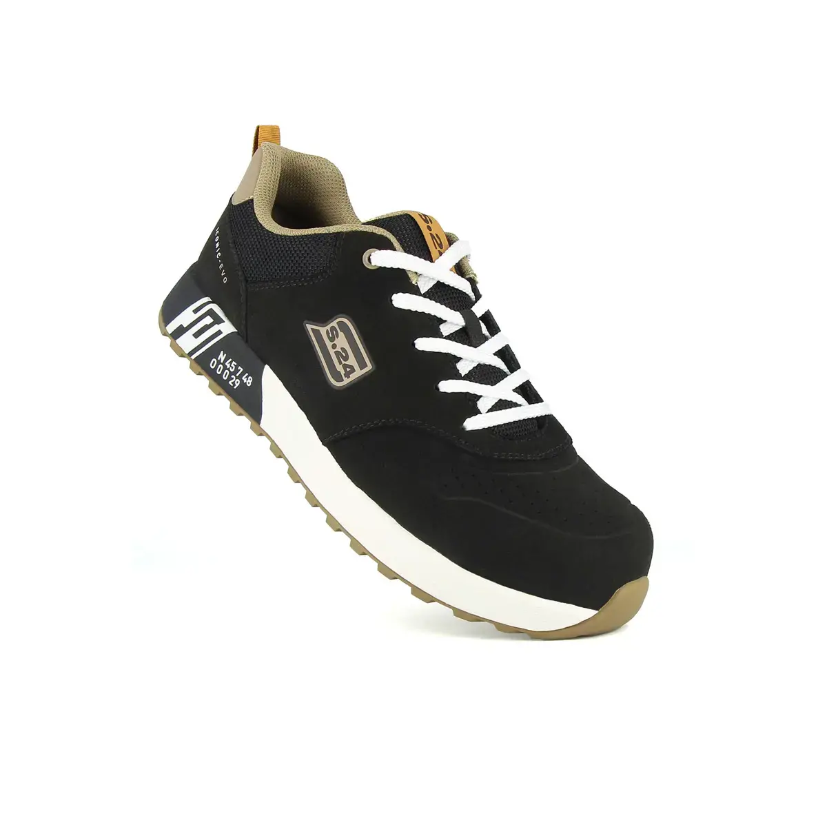 Paire Chaussures de s&eacute;curit&eacute; Haka S1PS - 43 - Noir photo du produit
