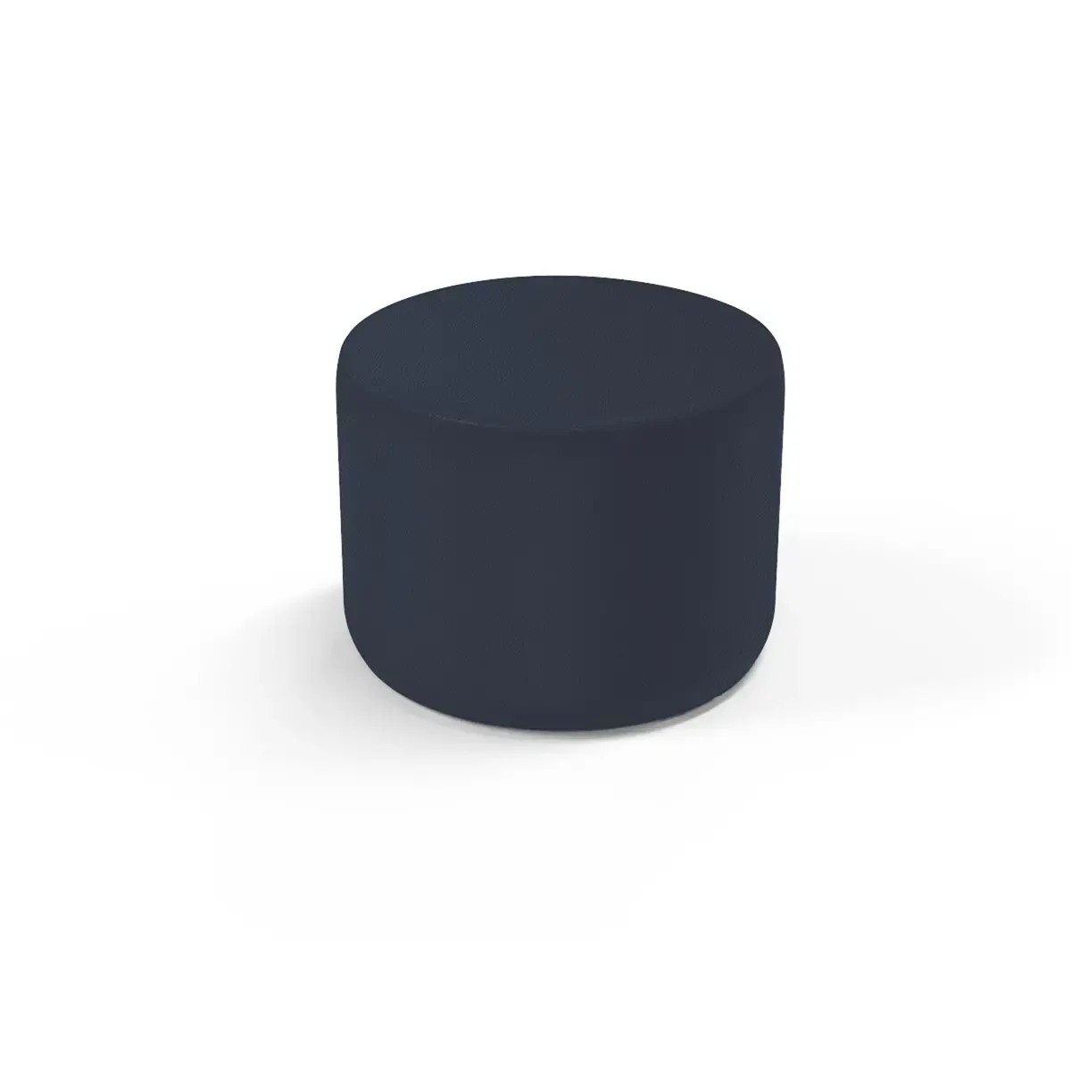 Pouf rond - Bleu foncé - Alba photo du produit
