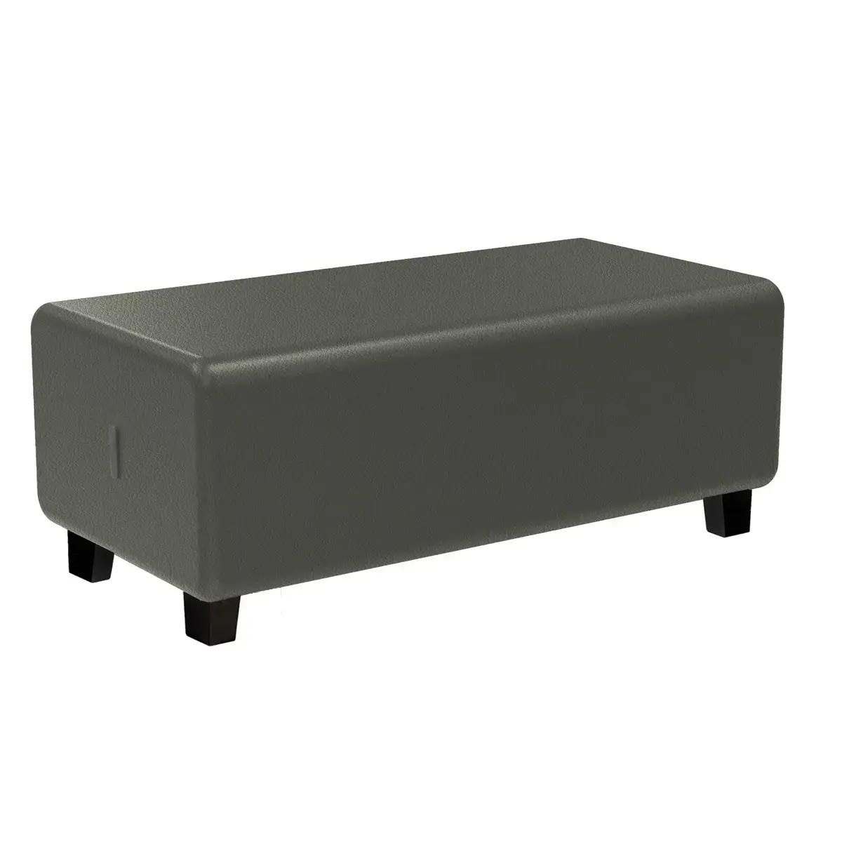 Banquette 2 places - Gris - Alba photo du produit