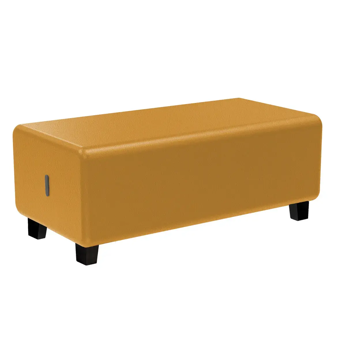Banquette 2 places - Jaune - Alba photo du produit