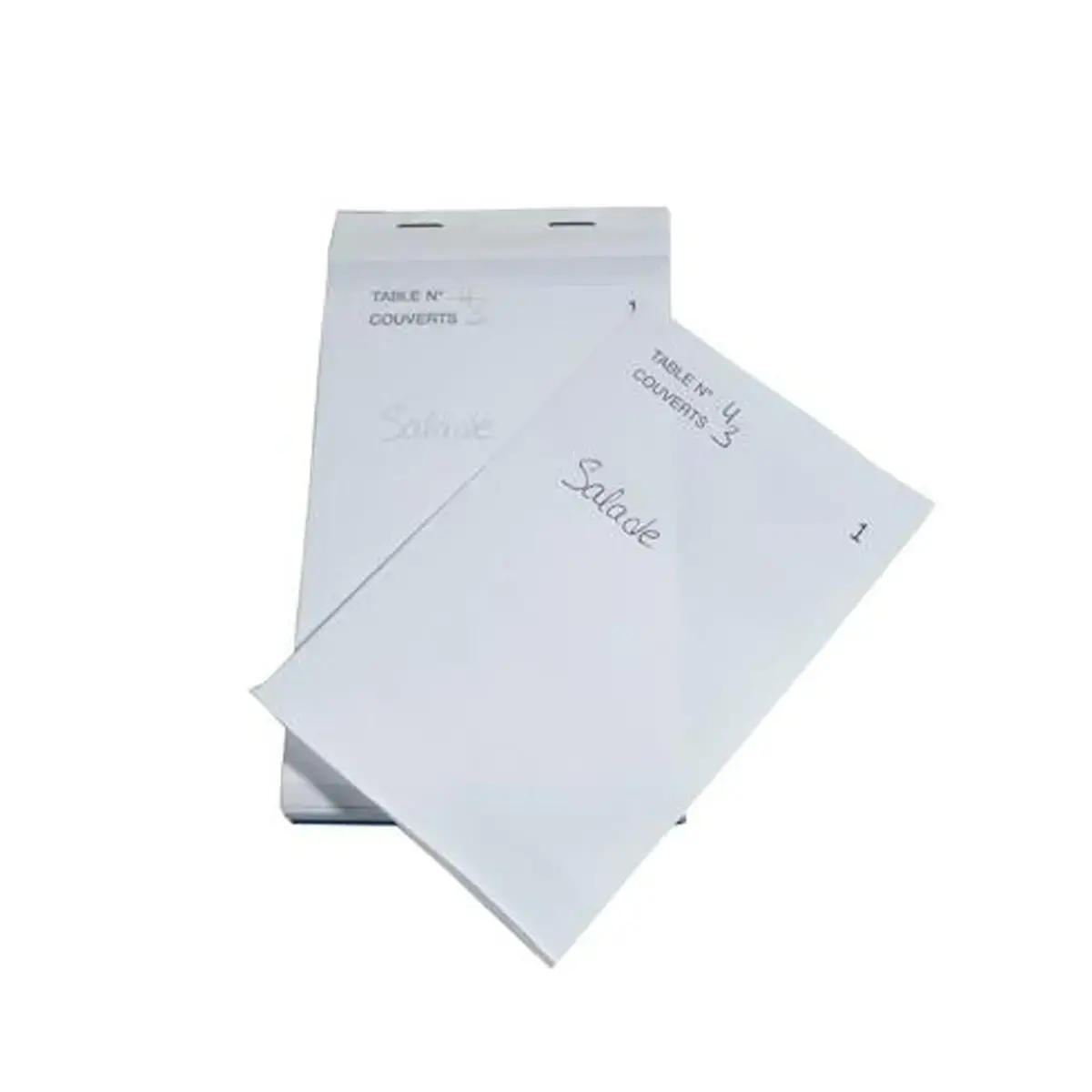 Bloc ma&icirc;tre d'h&ocirc;tel - 50 feuillets duplicatas num&eacute;rot&eacute;s - Exacompta photo du produit