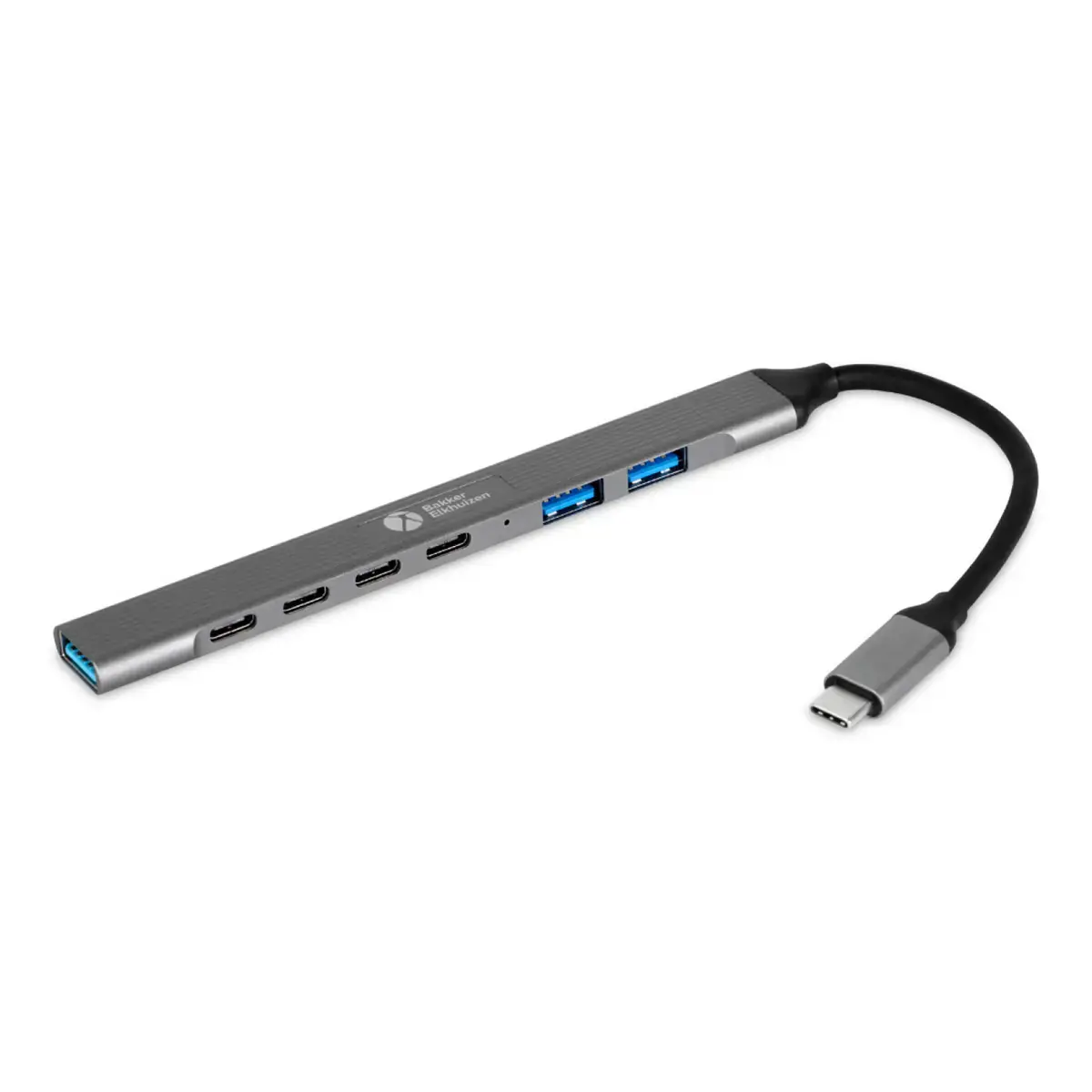 Hub 7-en-1 - USB-C + USB-A - Bakker Elkhuizen photo du produit