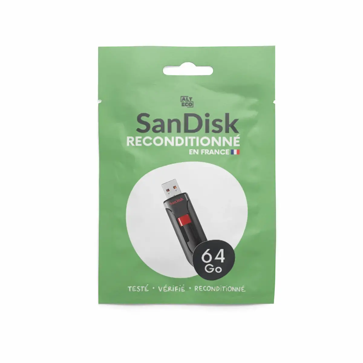 Cl&eacute; USB 2.0 - 64 Go - Sandisk photo du produit