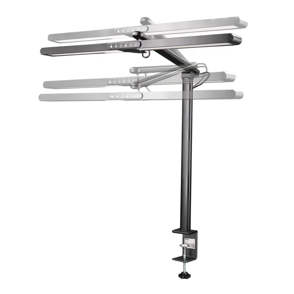 Lampe sur pince Strata Sensor - Noir - Unilux photo du produit