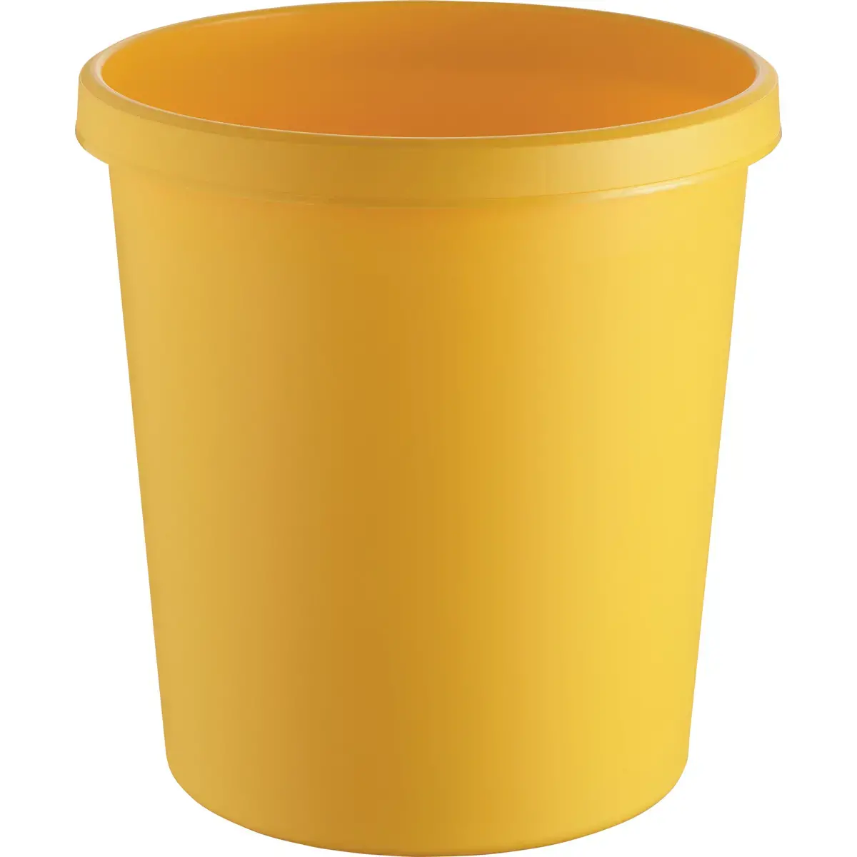Corbeille &agrave; papier - 18 L - Jaune - Helit photo du produit
