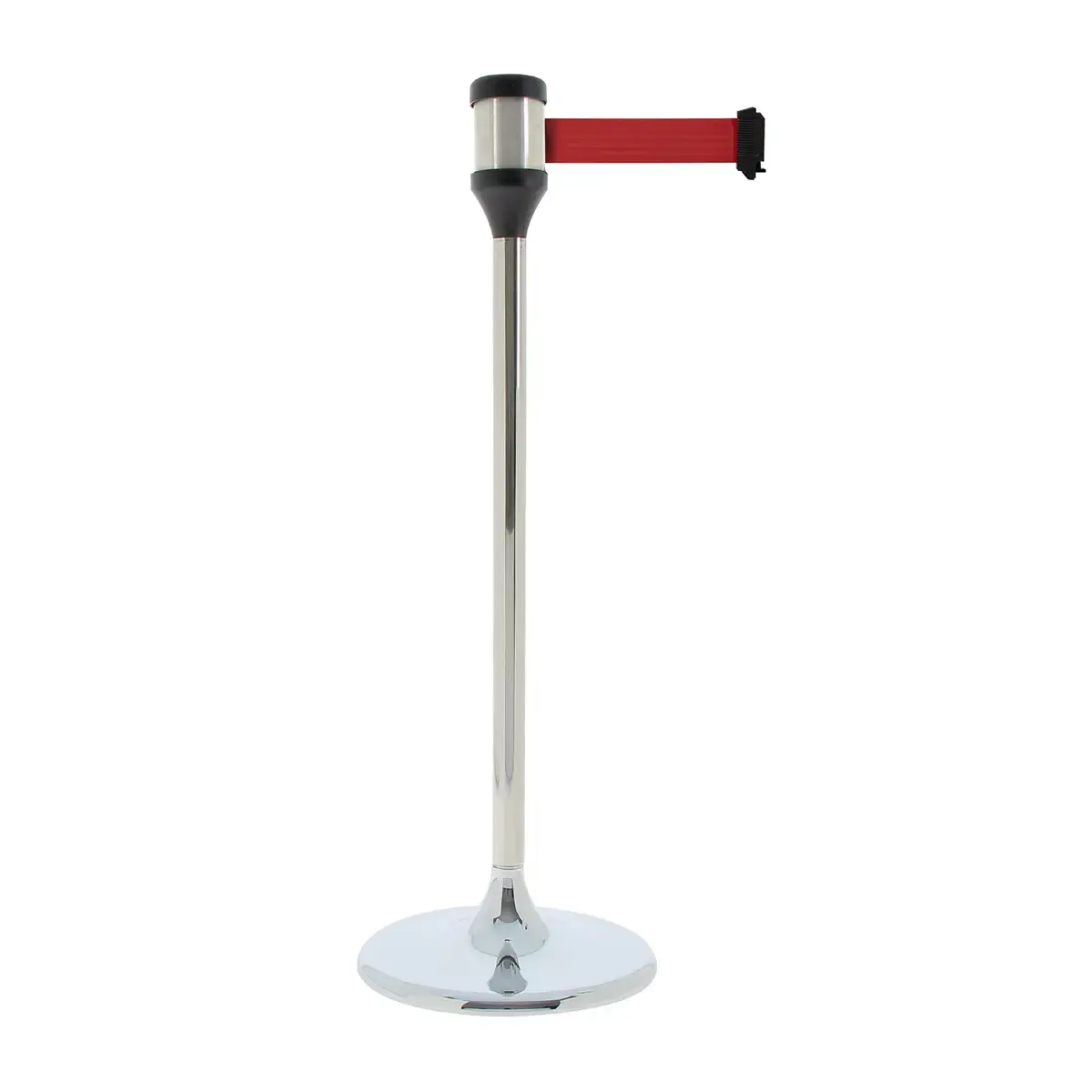 Poteau de balisage - Sangle 3 m - Acier - Viso photo du produit