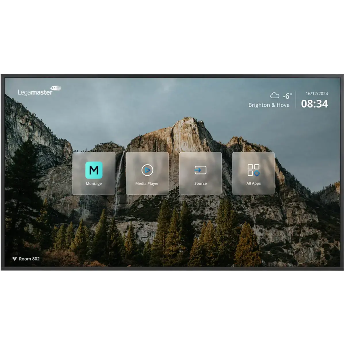 Écran d'affichage 4K - 65 pouces - Legamaster photo du produit