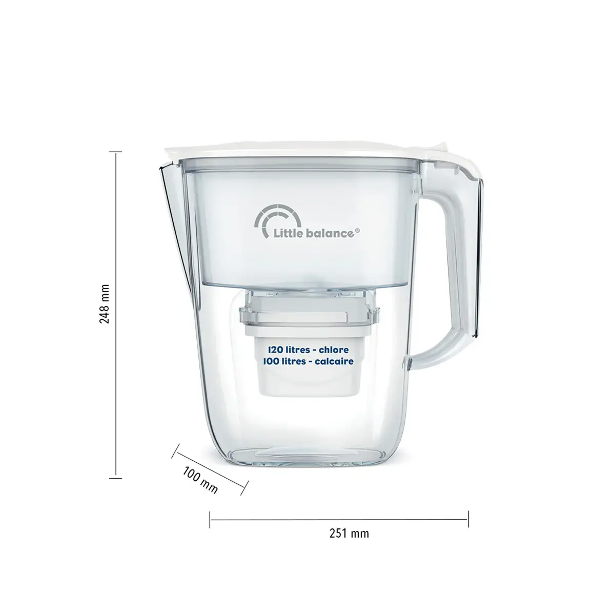 Carafe filtrante - Little Balance photo du produit