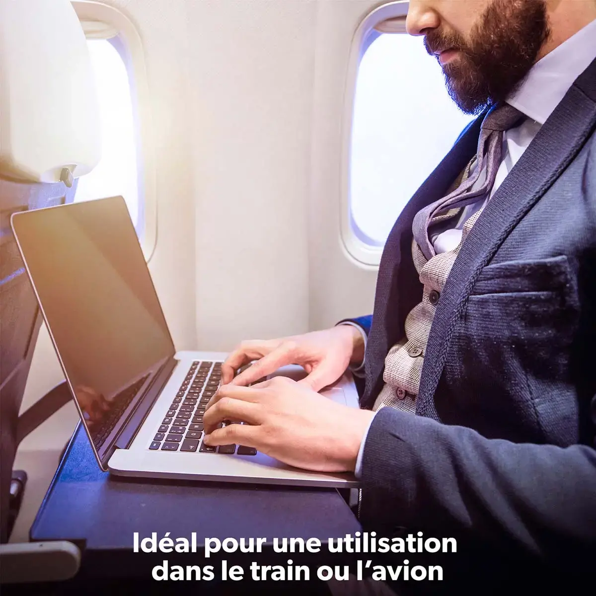 Filtre de confidentialit&eacute; - Ecran 15" - T'nB photo du produit
