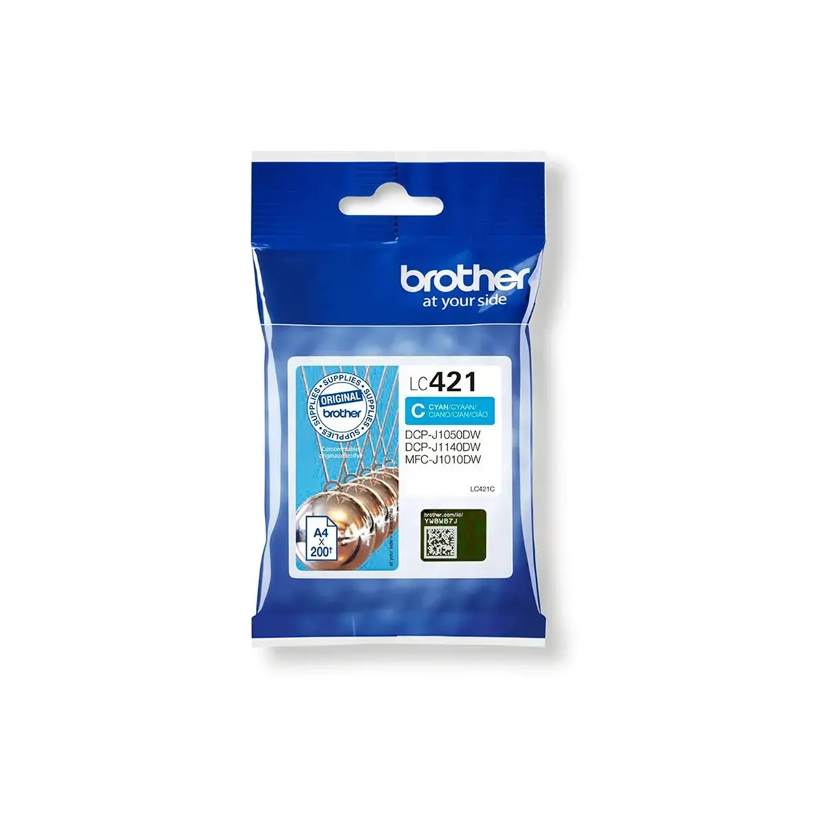 CARTOUCHE JET D'ENCRE BROTHER LC421 CYAN - BROTHER photo du produit