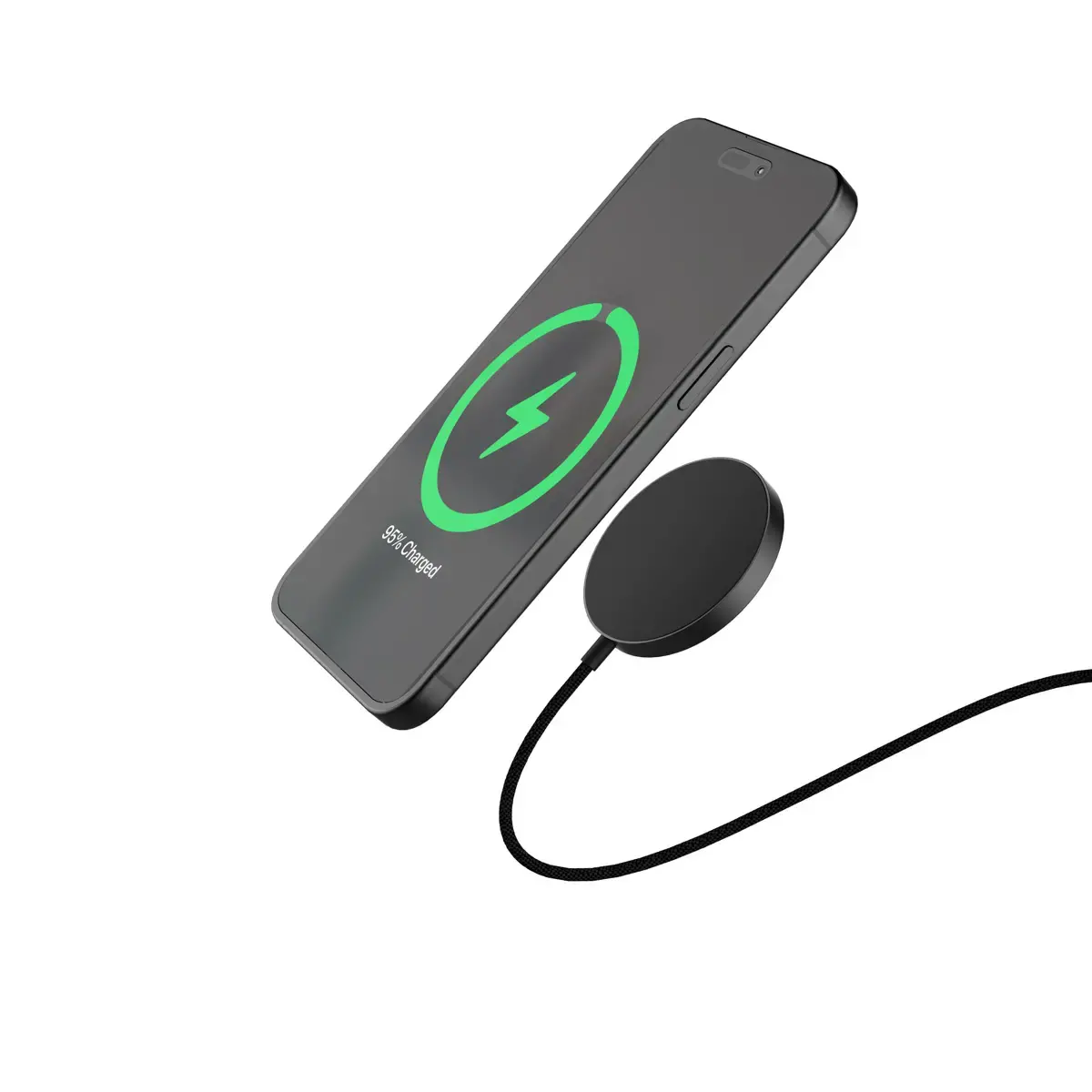 Chargeur à induction - 25W - Noir - T'nB photo du produit