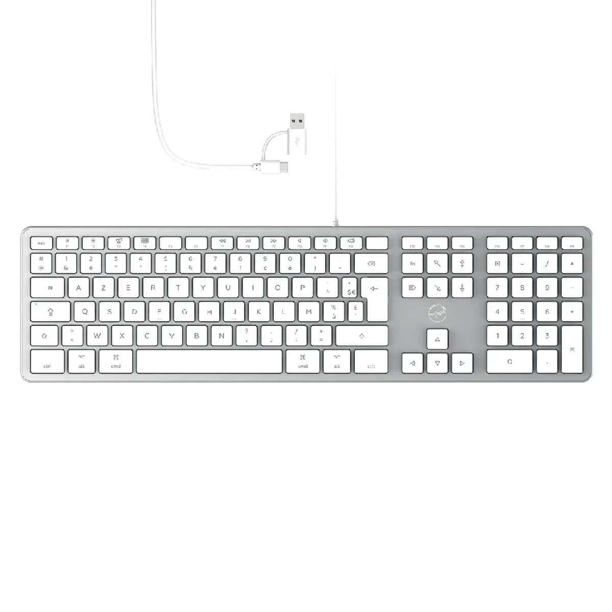 Clavier filaire - Blanc - Mobility Lab photo du produit