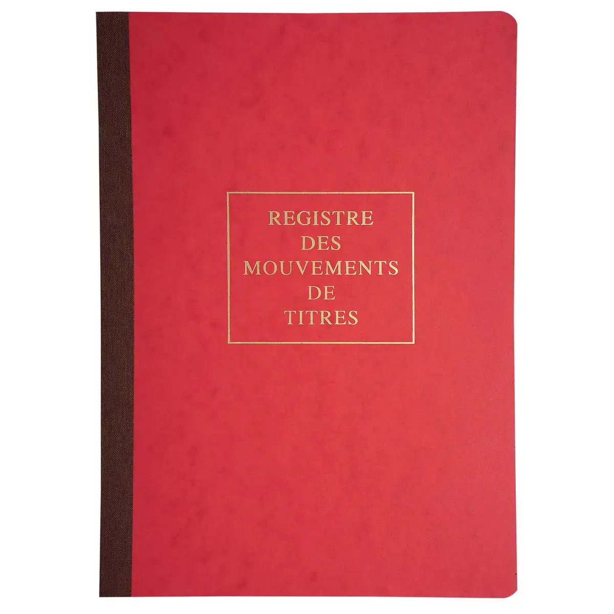 Registre des mouvements de titres A4 - LE DAUPHIN photo du produit