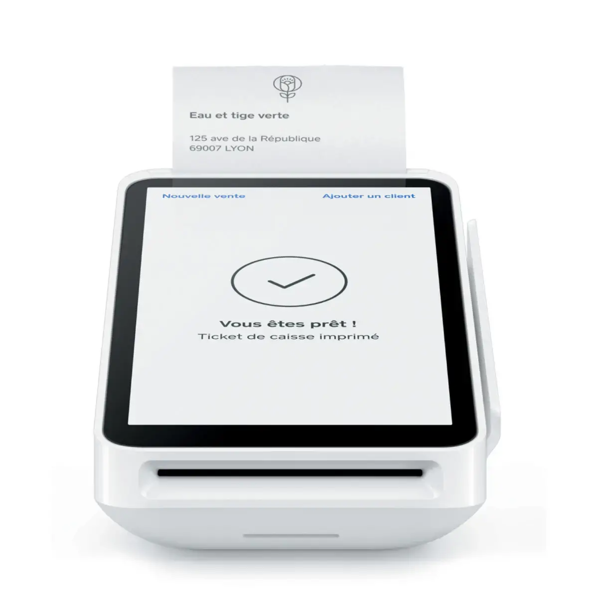 Terminal de paiement intelligent - Blanc photo du produit