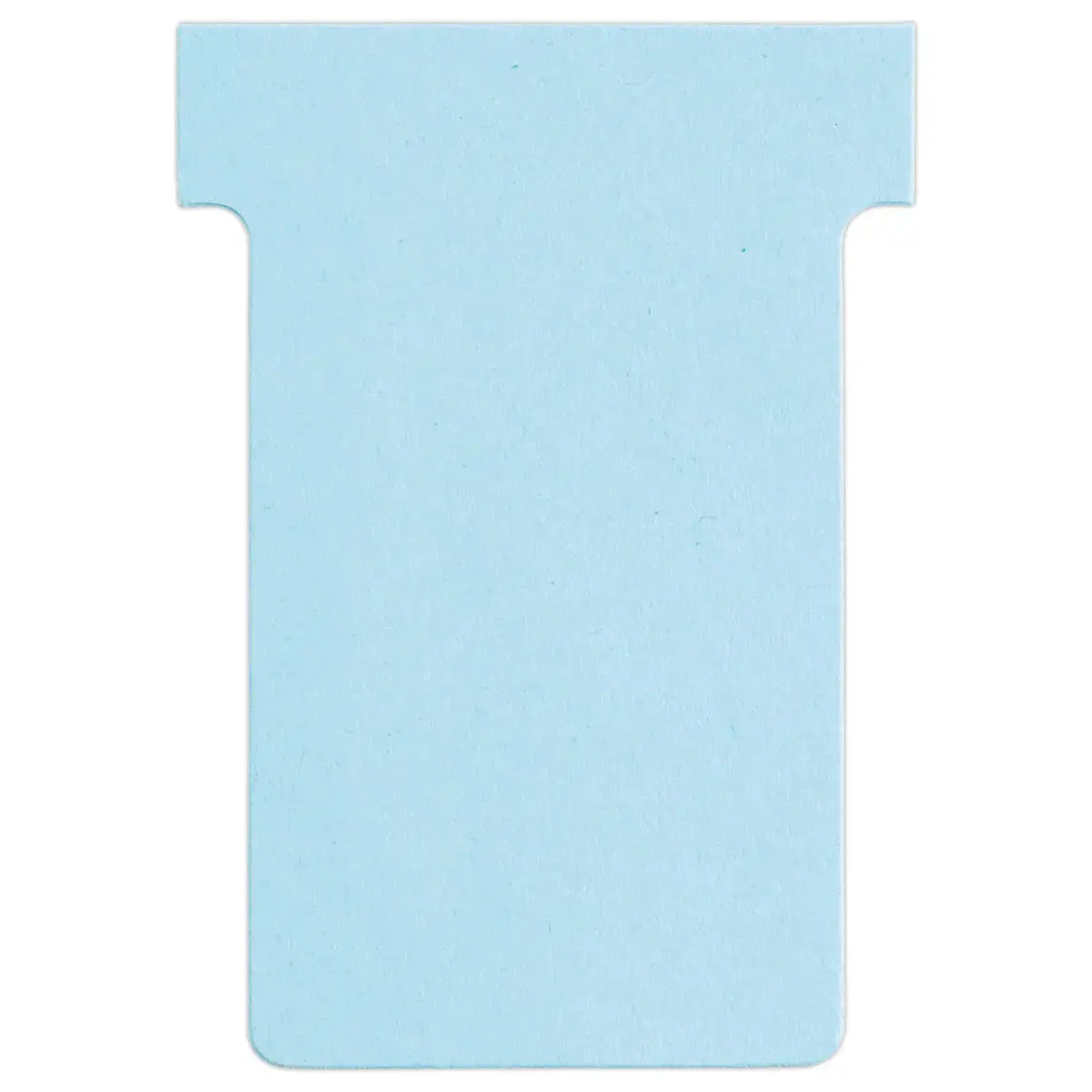 100 Fiches T pour planning - Taille 2 - Bleu clair - Nobo photo du produit