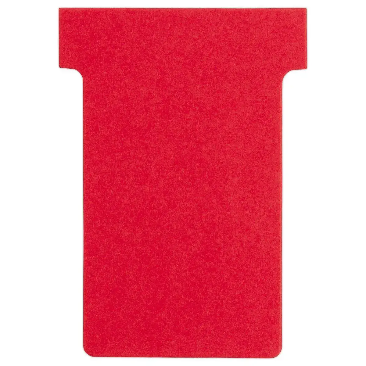 100 Fiches T pour planning - Taille 2 - Rouge - NOBO photo du produit