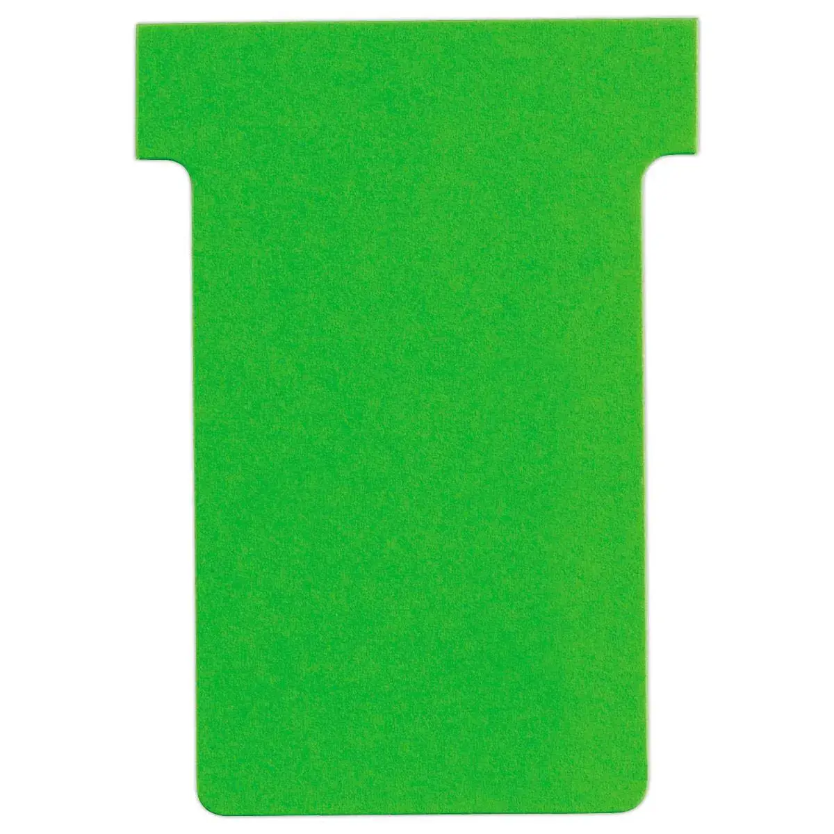 100 Fiches T pour planning - Taille 2 - Vert - Nobo photo du produit