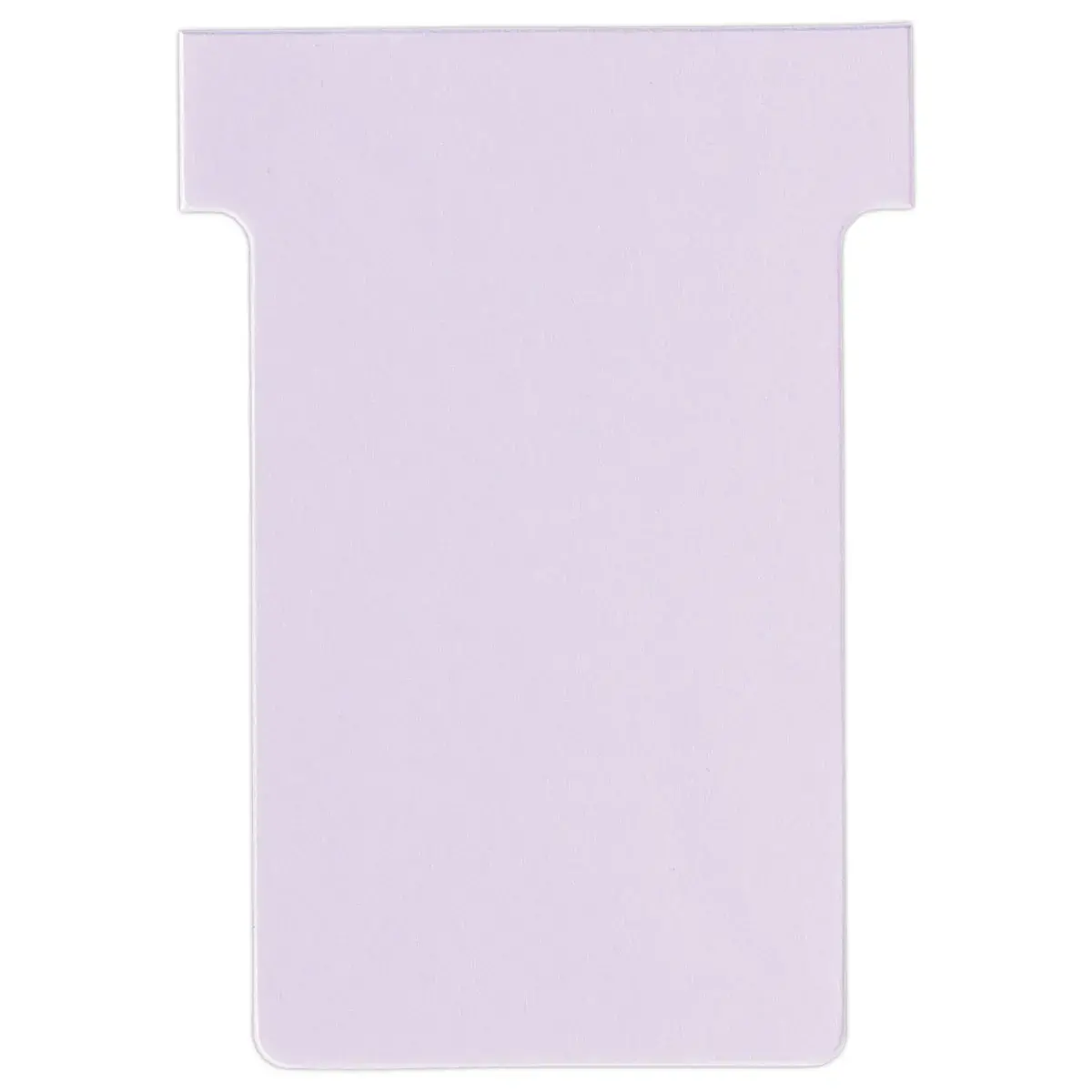 100 Fiches T pour planning - Taille 2 - Violet - Nobo photo du produit