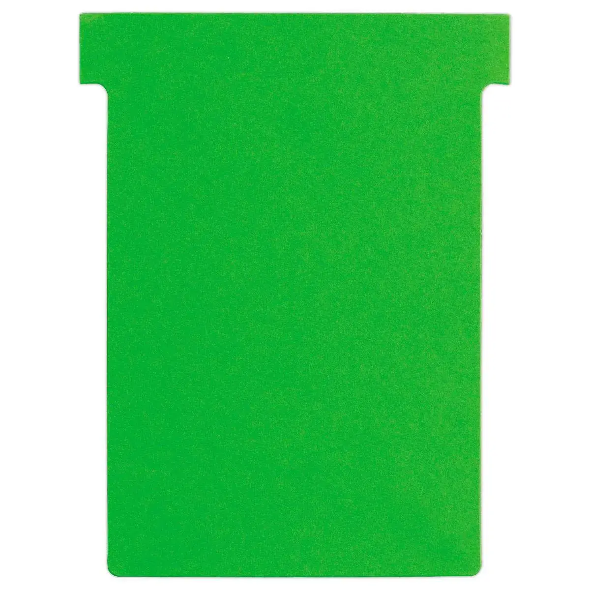 100 Fiches T pour planning - Taille 3 - Vert - Nobo photo du produit