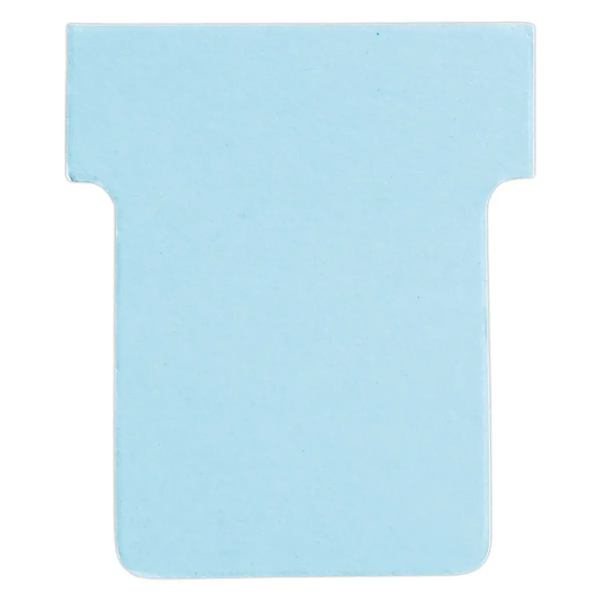 100 Fiches T pour planning - Taille 1,5 - Bleu clair - Nobo photo du produit
