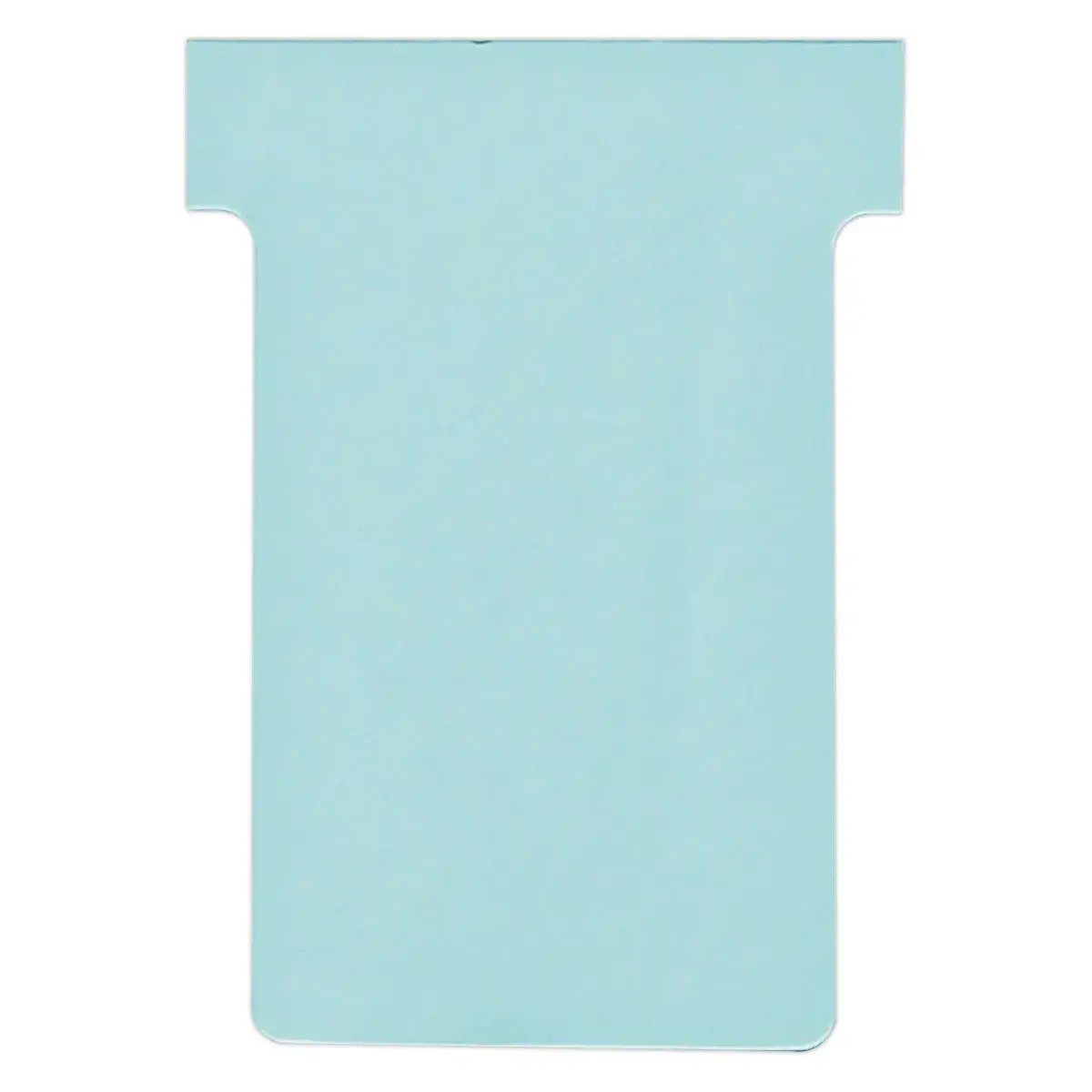 100 Fiches T pour planning - Taille 1,5 - Bleu clair - Nobo photo du produit