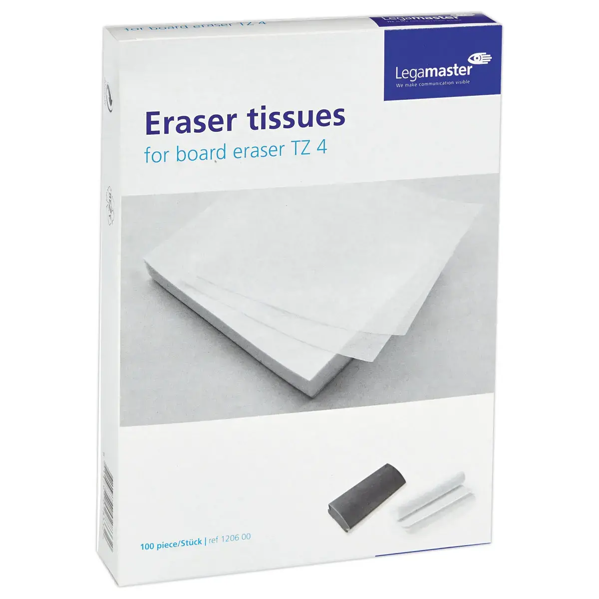 100 Recharges papier pour brosse TZ4 - Legamaster photo du produit