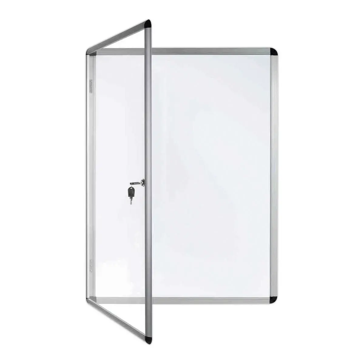 Vitrine d'int&eacute;rieur - 9 x A4 - Fond laqu&eacute; - Bi Office photo du produit
