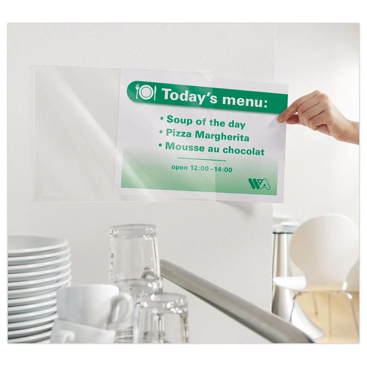 10 Pochettes d'affichage adhésives A4 AVERY photo du produit