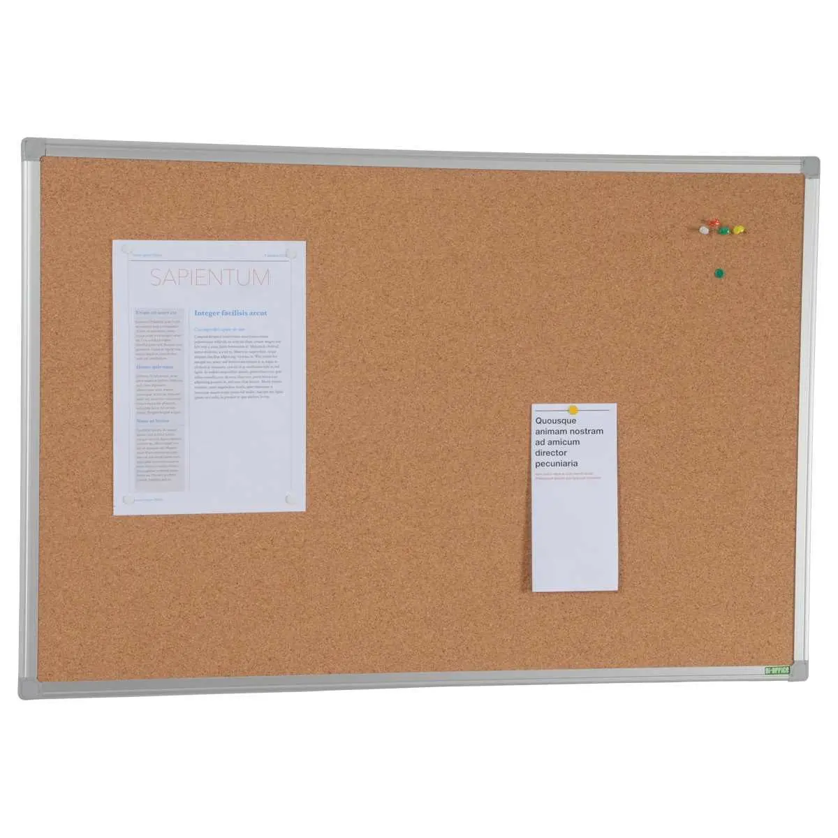 Tableau d'affichage Quartet en liège, 23 po x 35 po, cadre en chêne  (35-380352) : : Fournitures pour le bureau