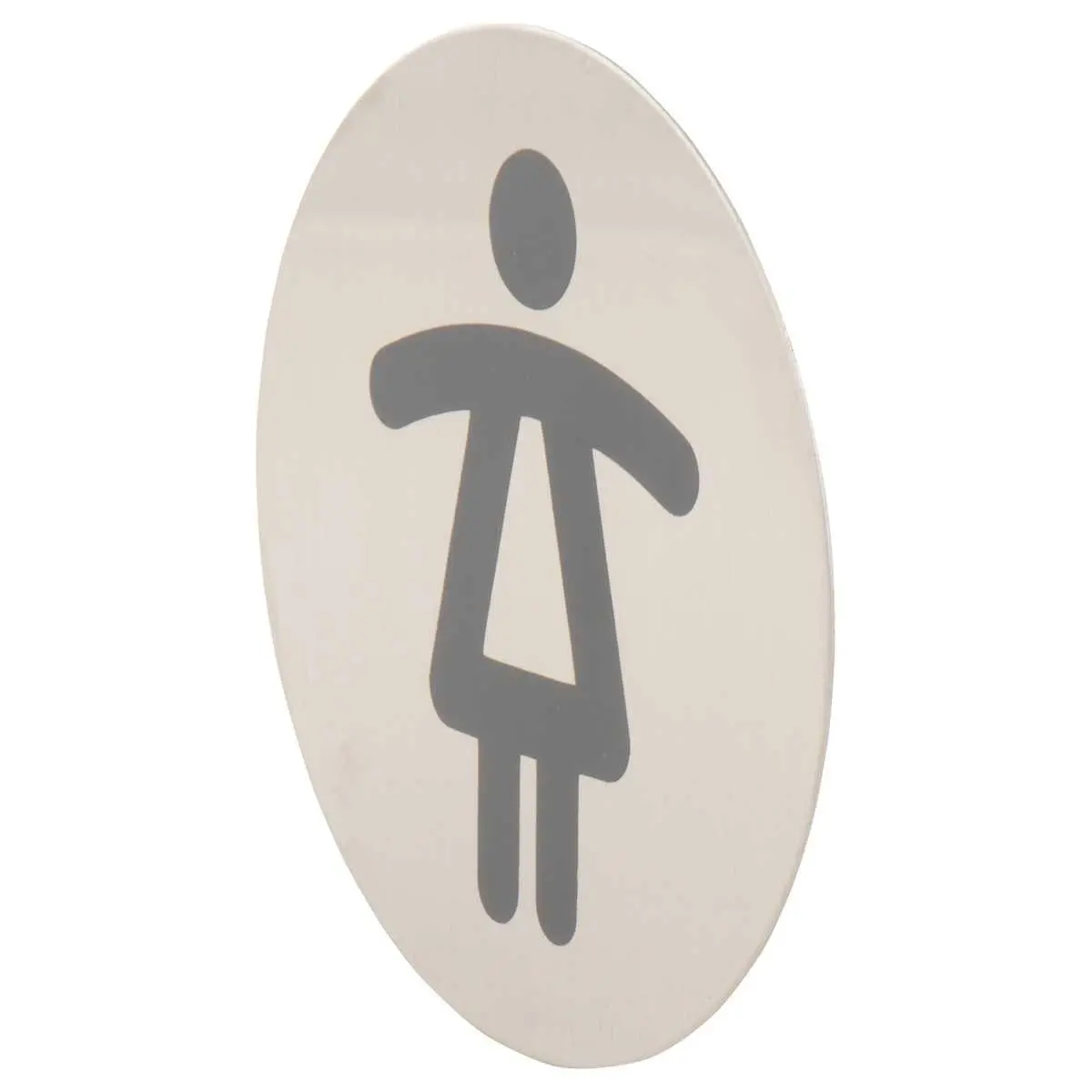 Plaque de porte ronde &ndash; Pictogramme &laquo;&nbsp;Femmes&nbsp;&raquo; - DURABLE photo du produit